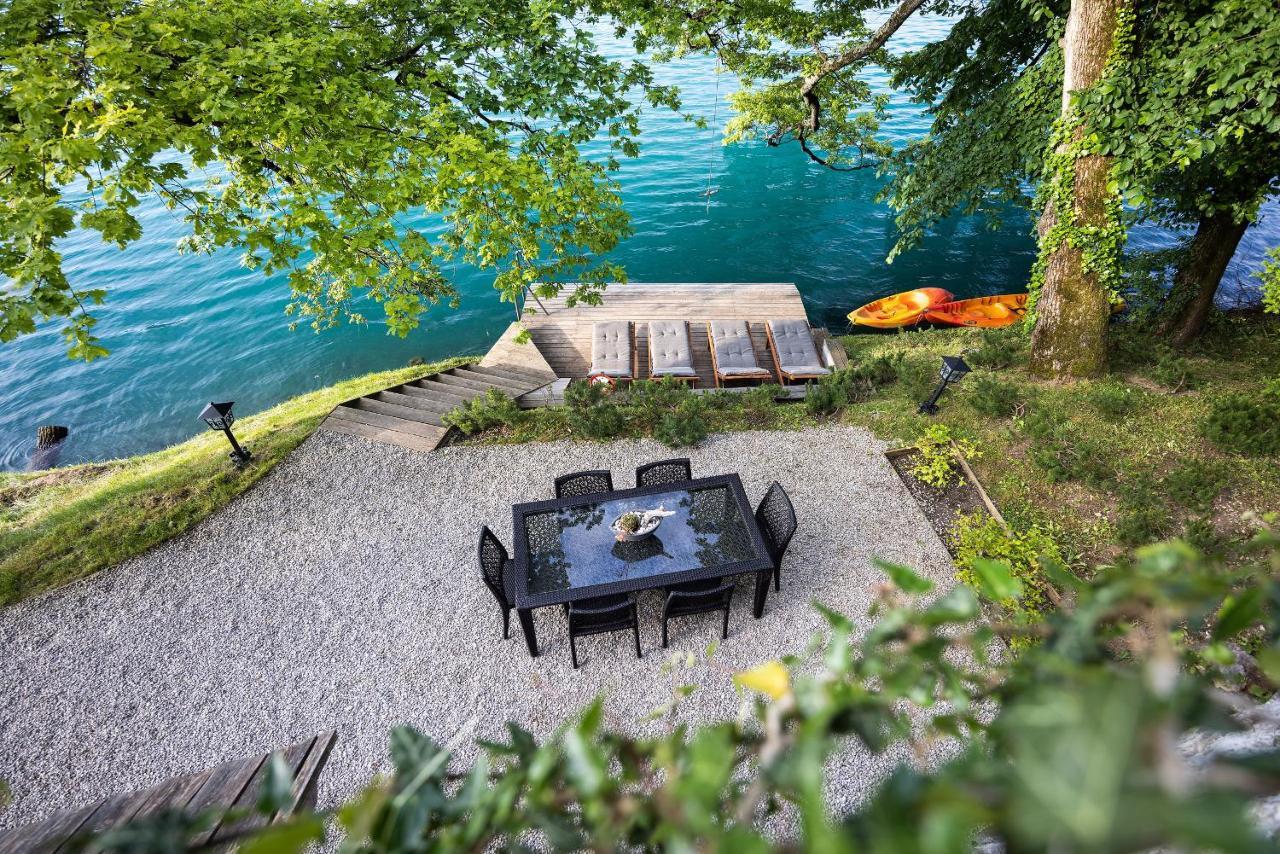 Private Beach House On Lake Bled Dış mekan fotoğraf