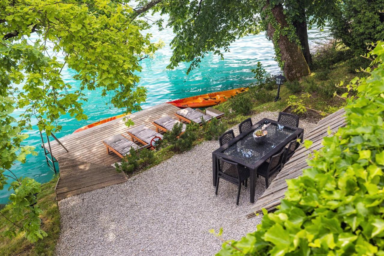 Private Beach House On Lake Bled Dış mekan fotoğraf
